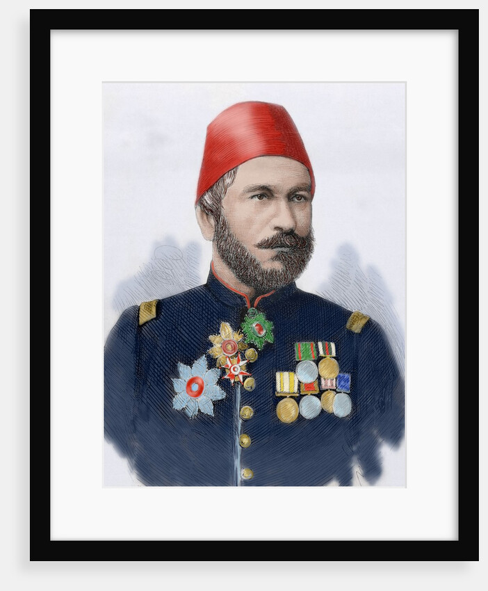 Muhammad Ali Pasha (b. 1829). General in chief of the Turkish army in Bulgaria by Anonymous