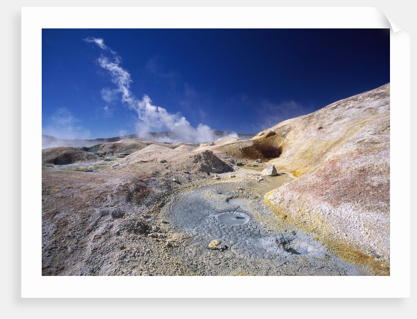 Volcanic area of Sol de Manana, Bolivian Desert, Bolivia by Anonymous
