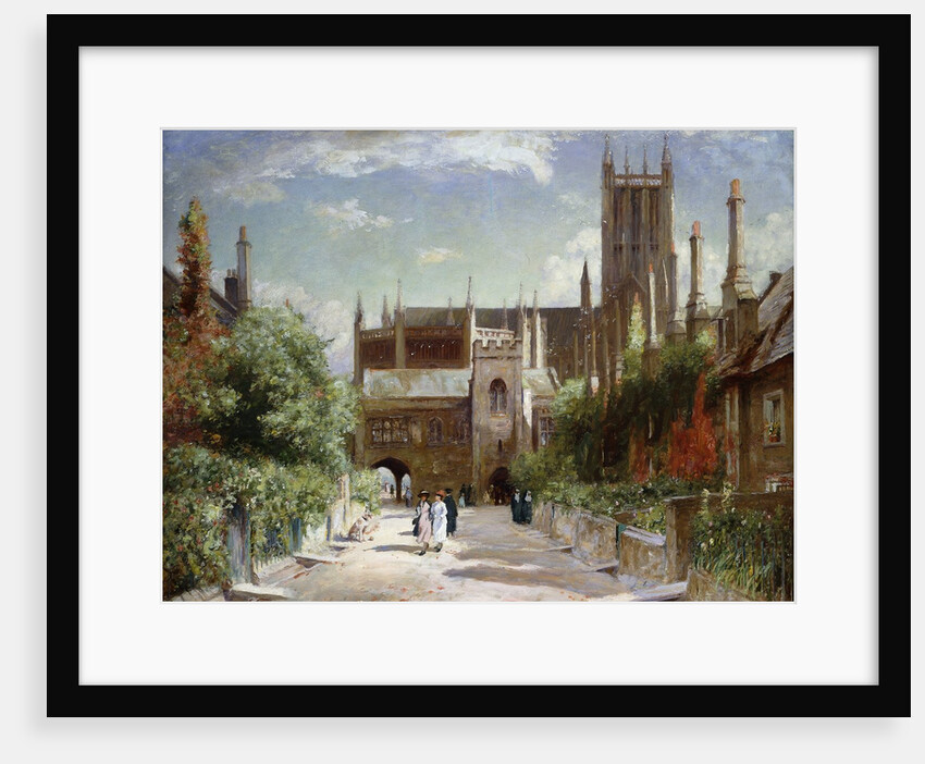 The Vicars' Close, Wells Cathedral by Sir David Murray