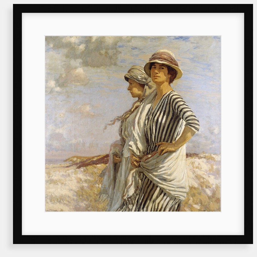Mrs Talmage and a Friend by Algernon Talmage