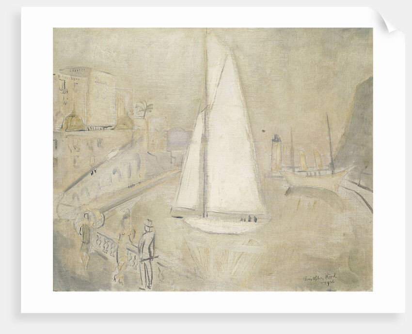 The White Yacht in Monte Carlo by Christopher Wood