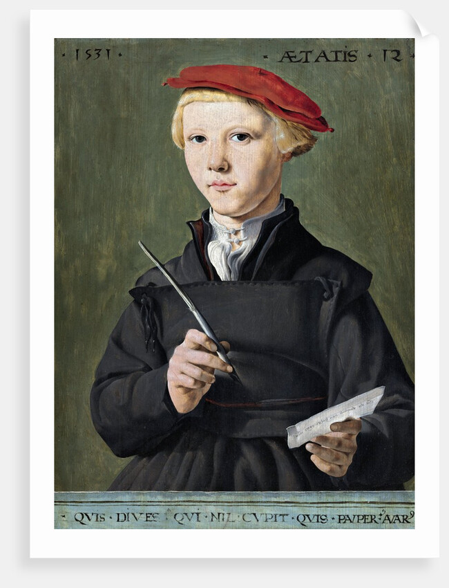 Portrait of a Young Scholar by Anonymous