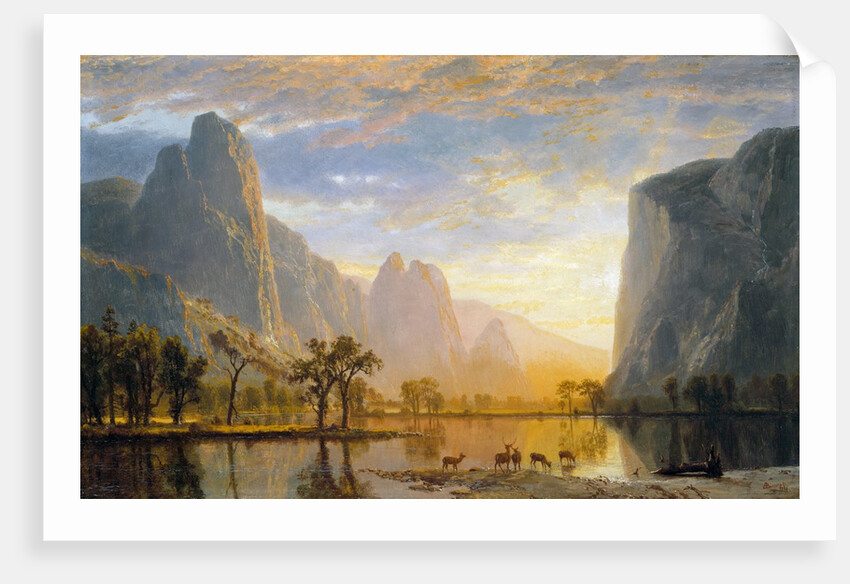 Valley of the Yosemite by Albert Bierstadt