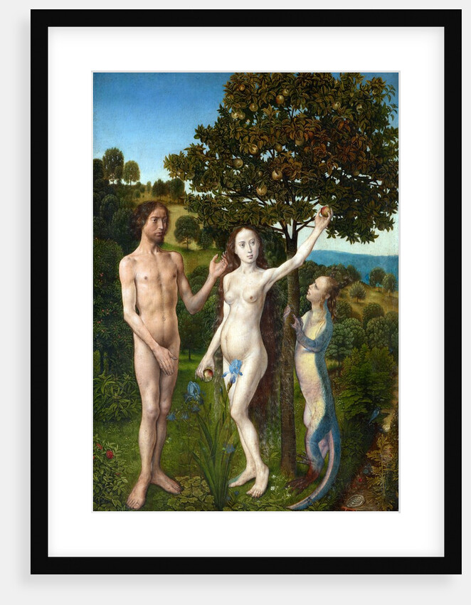 The Fall of Man and The Lamentation by Hugo van der Goes