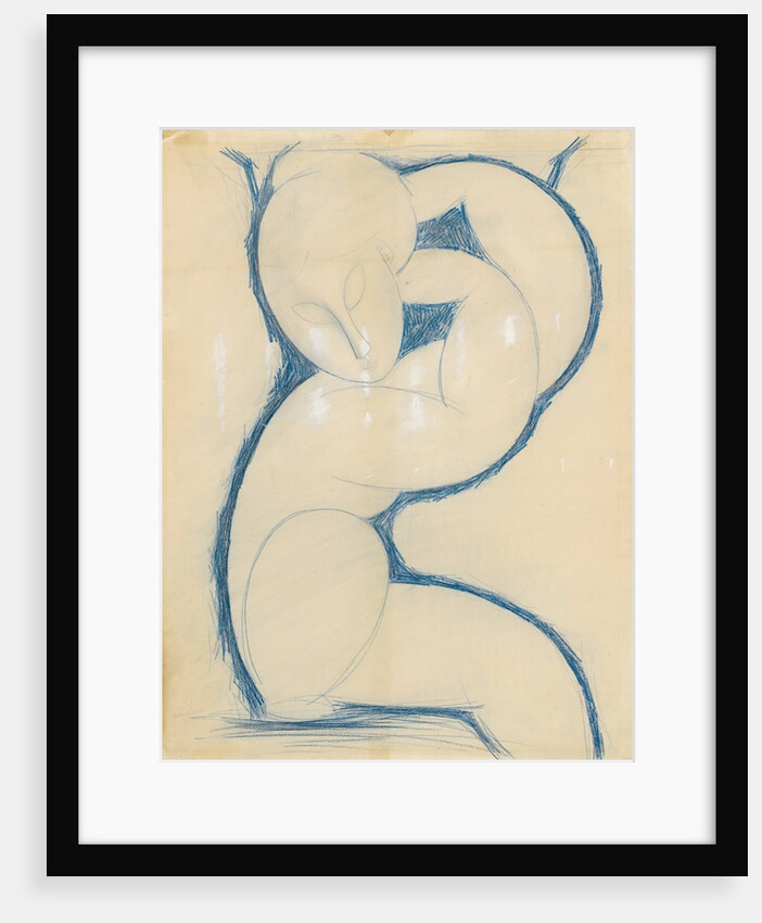 Caryatid by Amedeo Modigliani