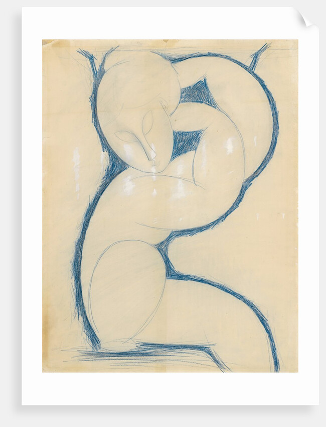 Caryatid by Amedeo Modigliani