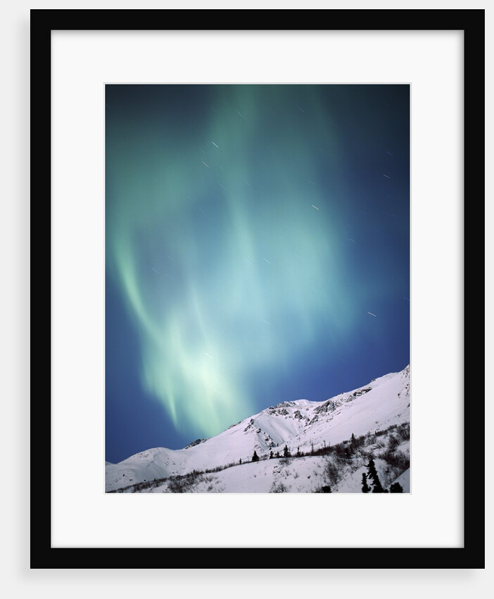 Aurora Borealis, Chugach State Park, Anchorage, Alaska by Anonymous