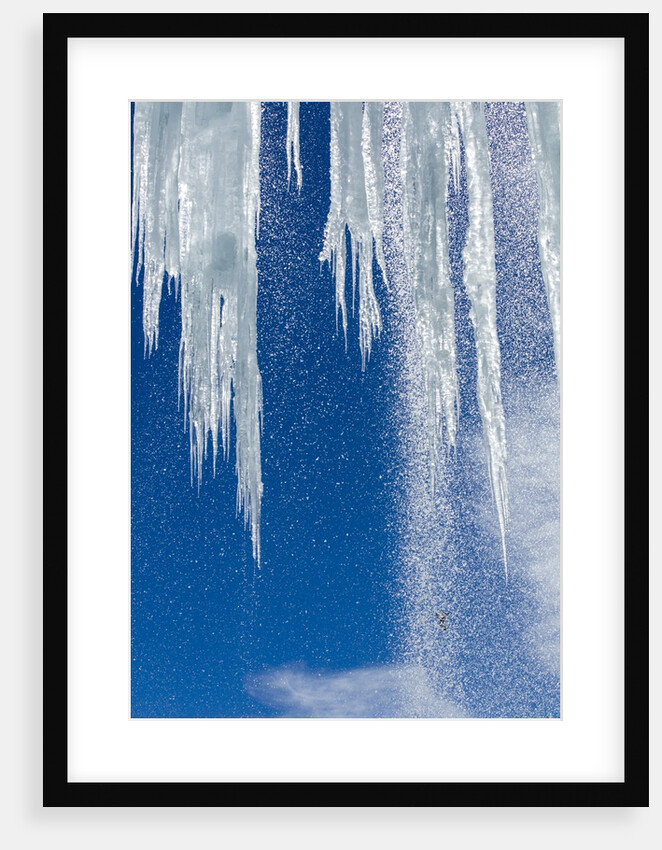 Icicles, Antarctic Peninsula by Anonymous