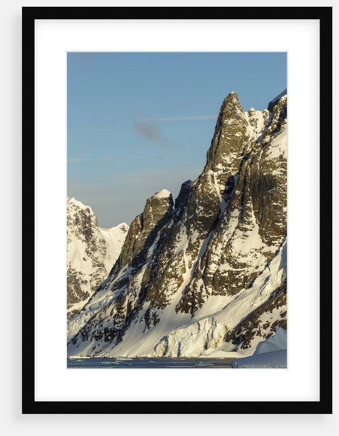 Mountain Peaks, Lemaire Channel, Antarctica by Anonymous