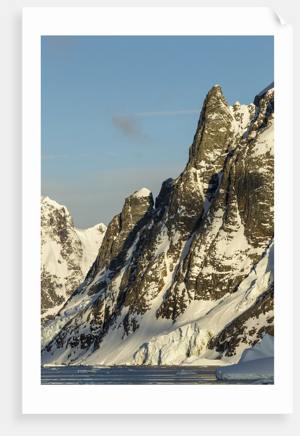Mountain Peaks, Lemaire Channel, Antarctica by Anonymous