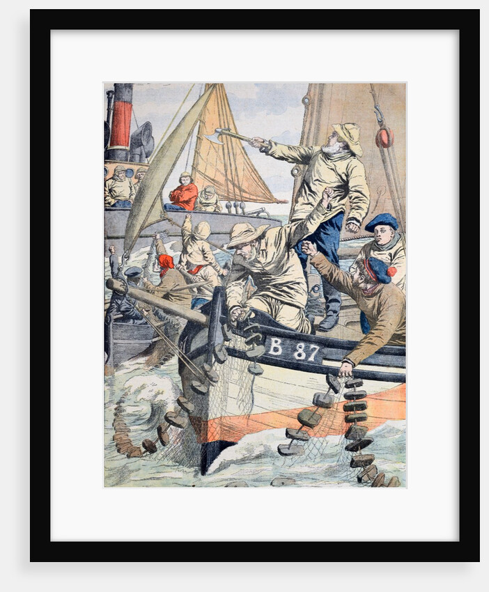 Confrontation Between French & English Fishermen in Channel (Nov by Anonymous