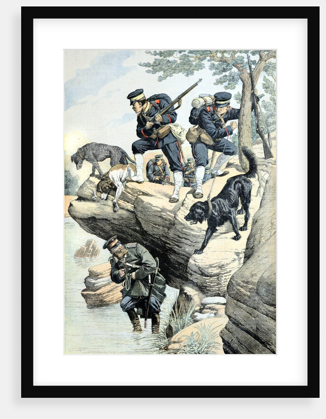 Dogs Used in War by Japanese Russo-Japanese War (Sept 1904) by Anonymous