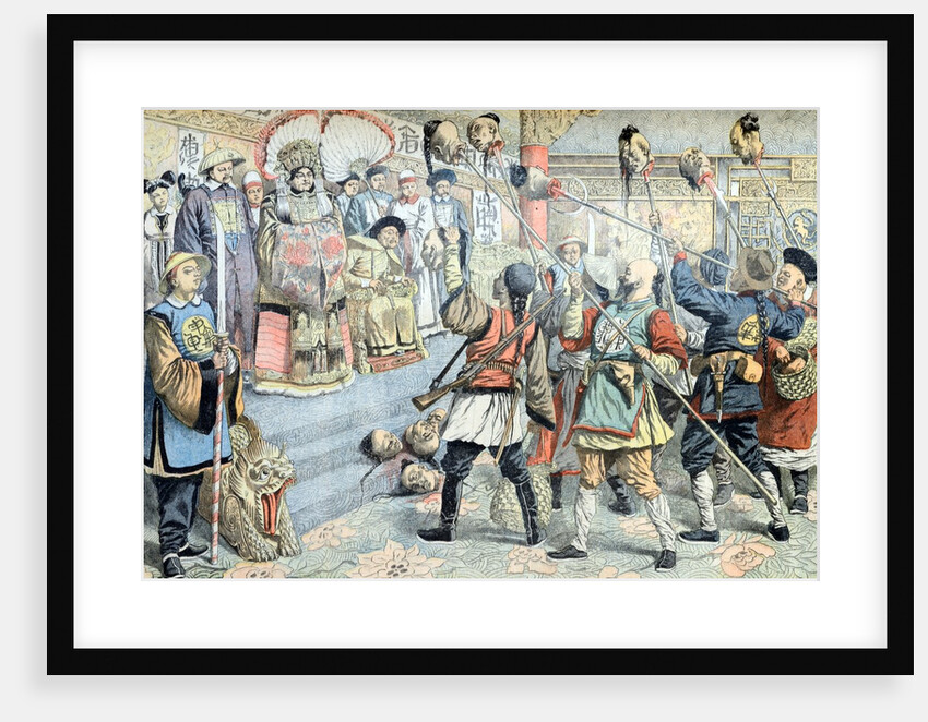 Heads of Russian Spies to Chinese Emperor Russo-Japanese War by Anonymous