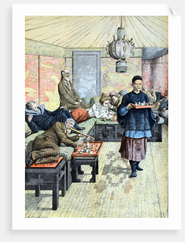 Opium Den France (June 1903) by Anonymous