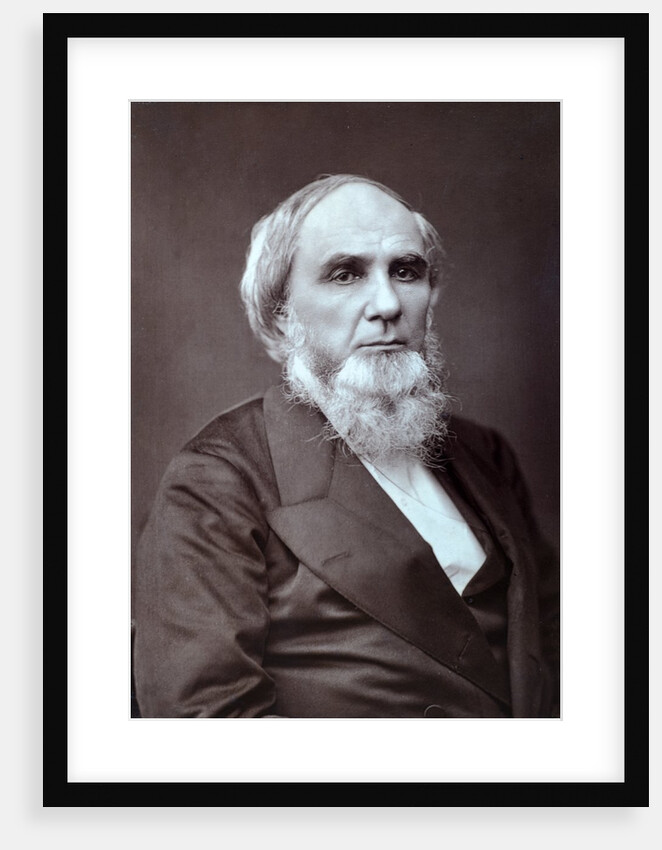 Rev Chauncey Giles (1813-1893) Leader of Swedenborgian Church by Anonymous