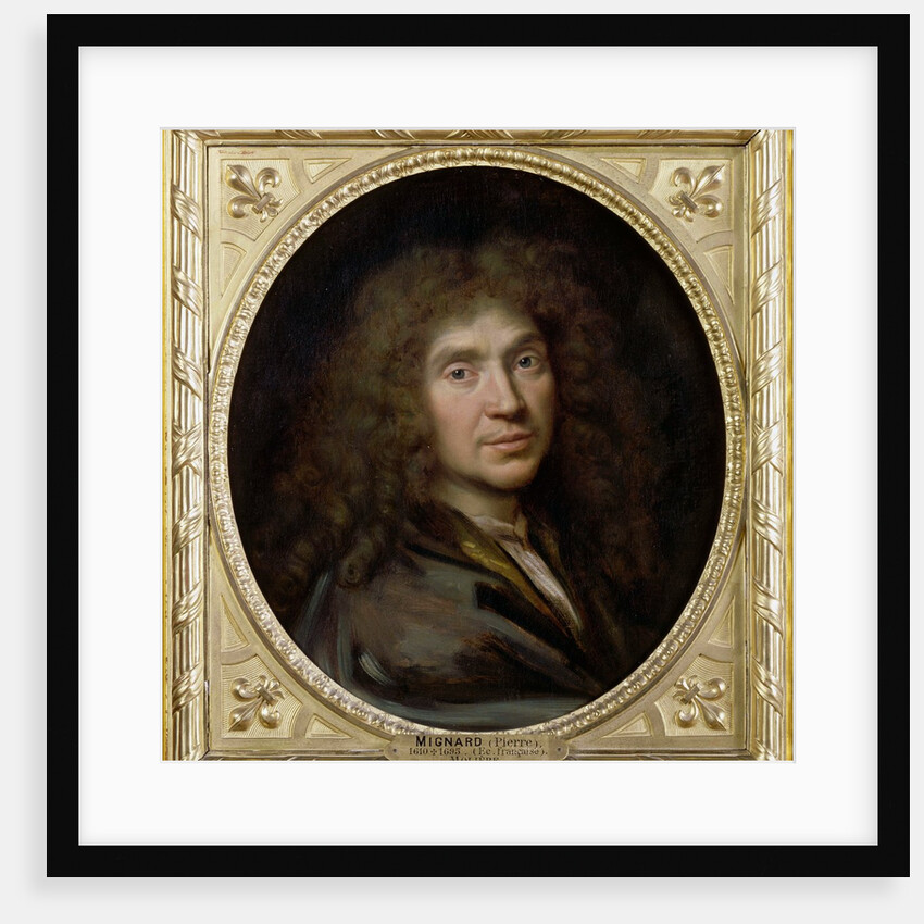 Portrait of Molière by Pierre Mignard