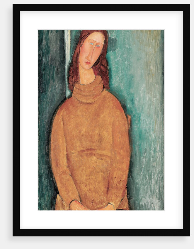Portrait of Jeanne Hébuterne by Amedeo Modigliani