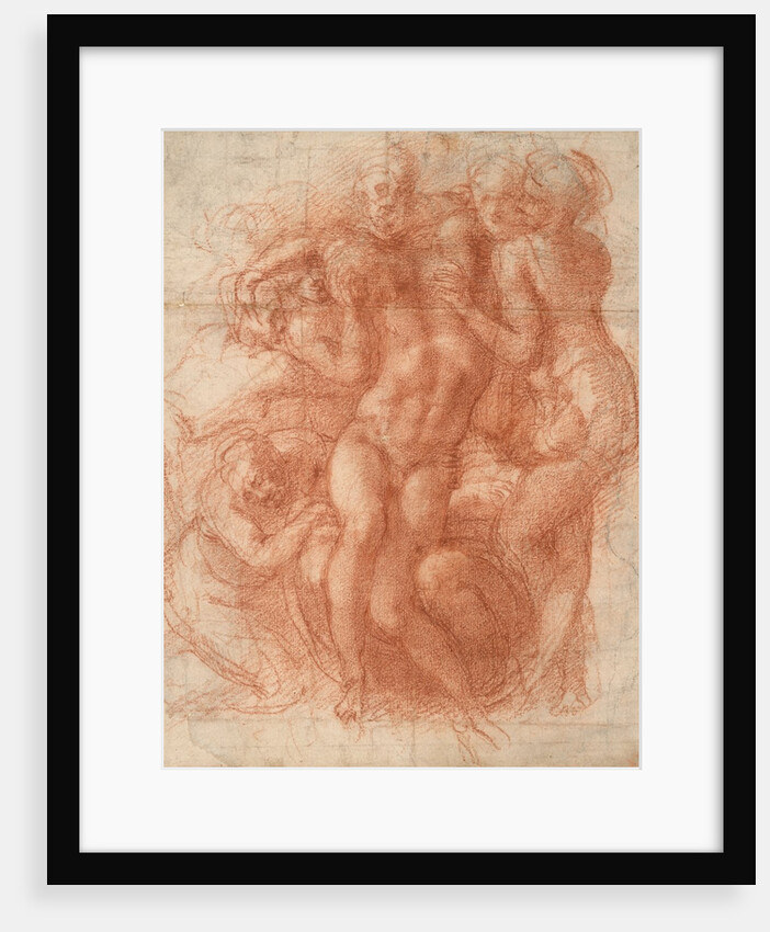 Study for a Lamentation by Michelangelo