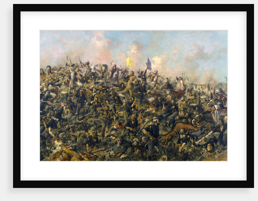 Custer's Last Stand by Edgar Samuel Paxson