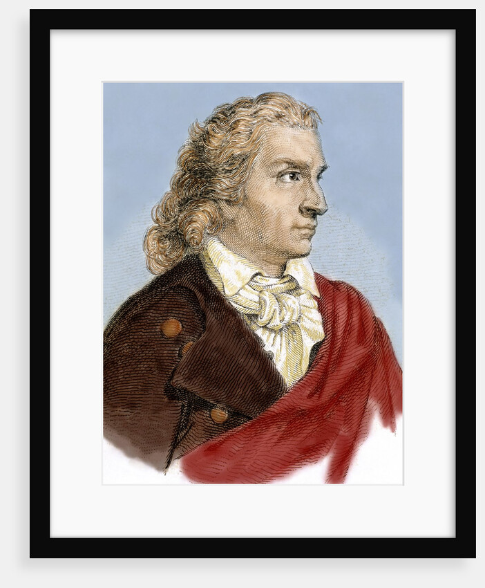 Schiller, Johann Christoph Friedrich von (1759-1805). German poet, philosopher, historian, and playw by Anonymous