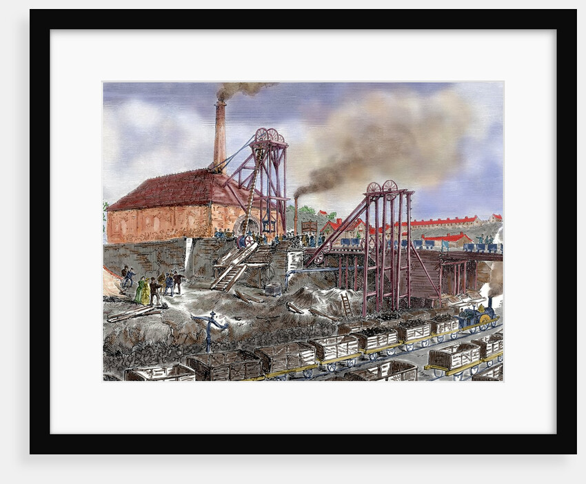 Industrial Revolution. England. Mining by Anonymous