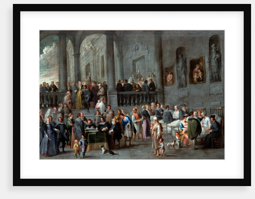 To Visit the Sick by Cornelis De Wael