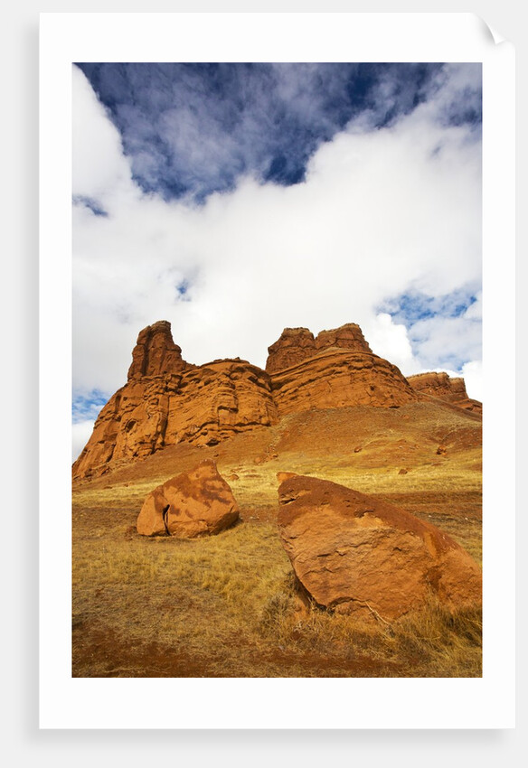 Red Rock Cliffs by Anonymous