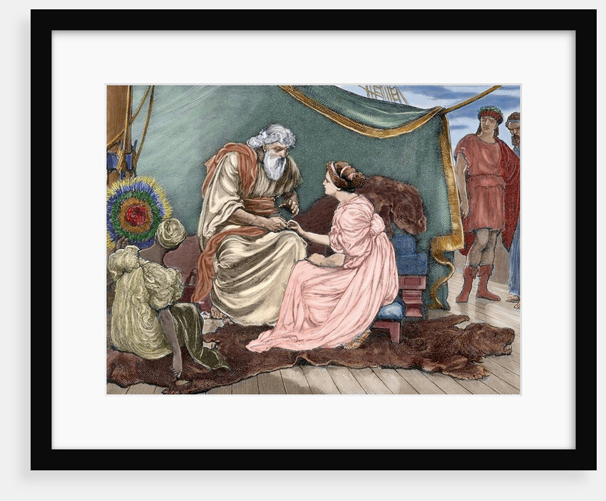 Pericles, Prince of Tyre and his daughter Marina by Anonymous