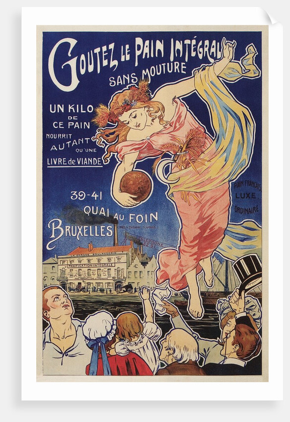 Belgian Whole Wheat Bread Poster by Anonymous