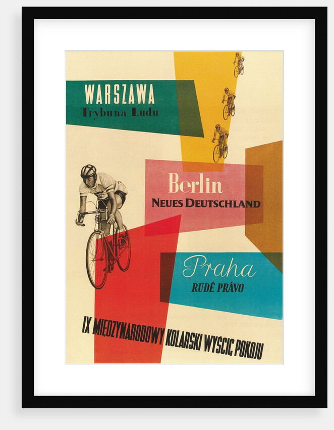 Bicycle Race, Warsaw, Berlin, Prague by Anonymous