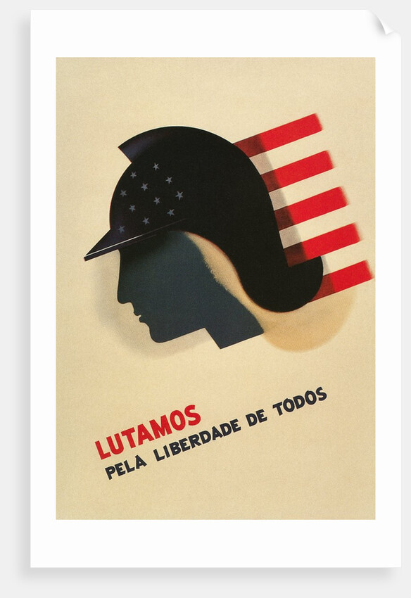 Portuguese Language Propaganda Poster by Anonymous