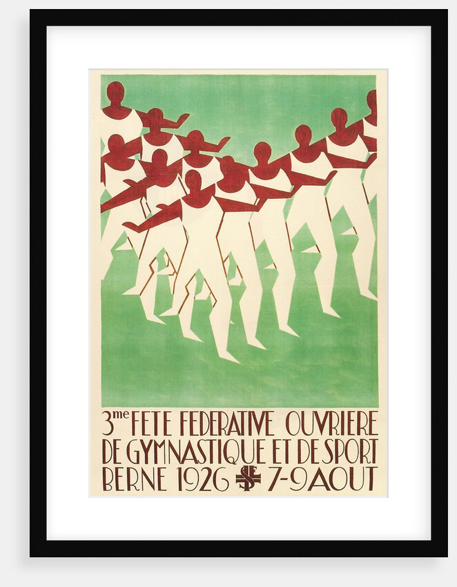 Swiss Gymnastics Poster by Anonymous