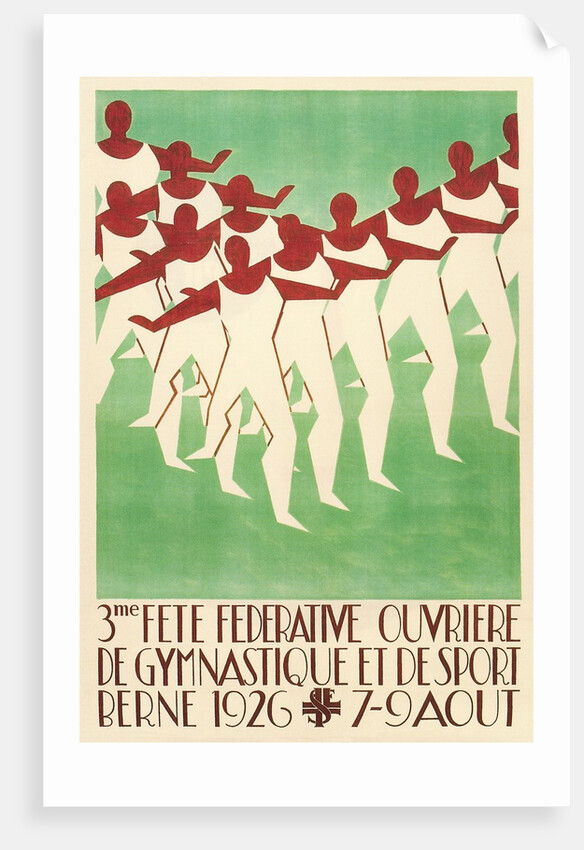 Swiss Gymnastics Poster by Anonymous