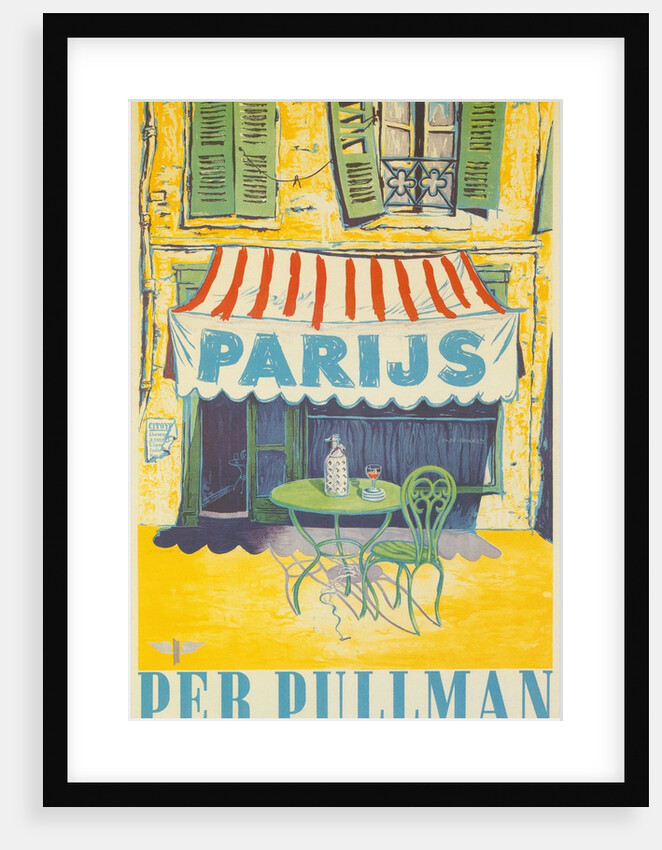 Parisian Outdoor Cafe, Per Pullman by Anonymous