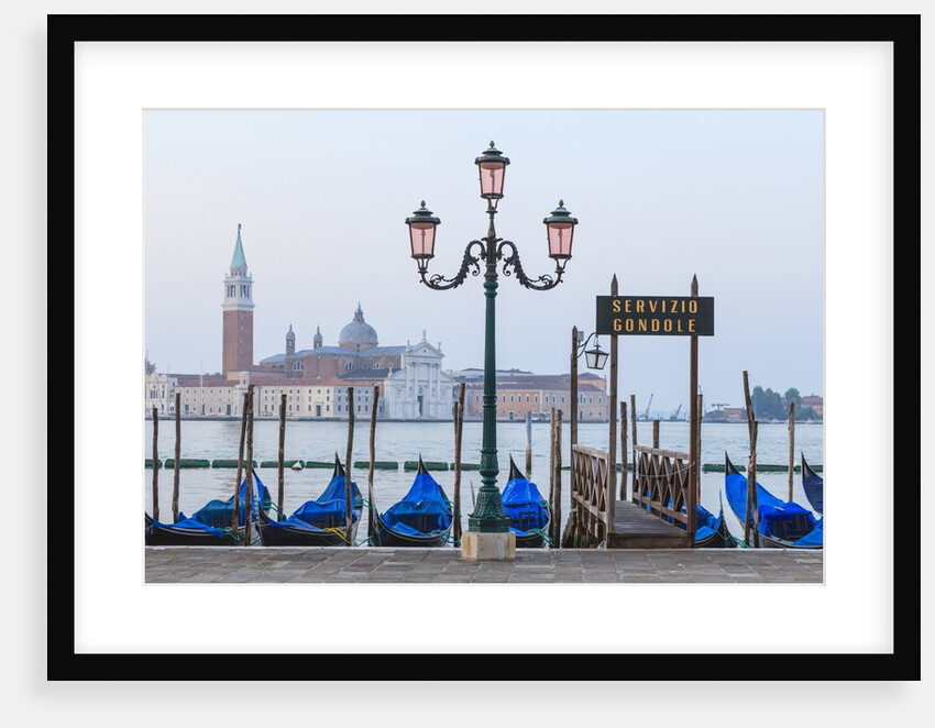 Gondolas, Venice, Italy by Anonymous