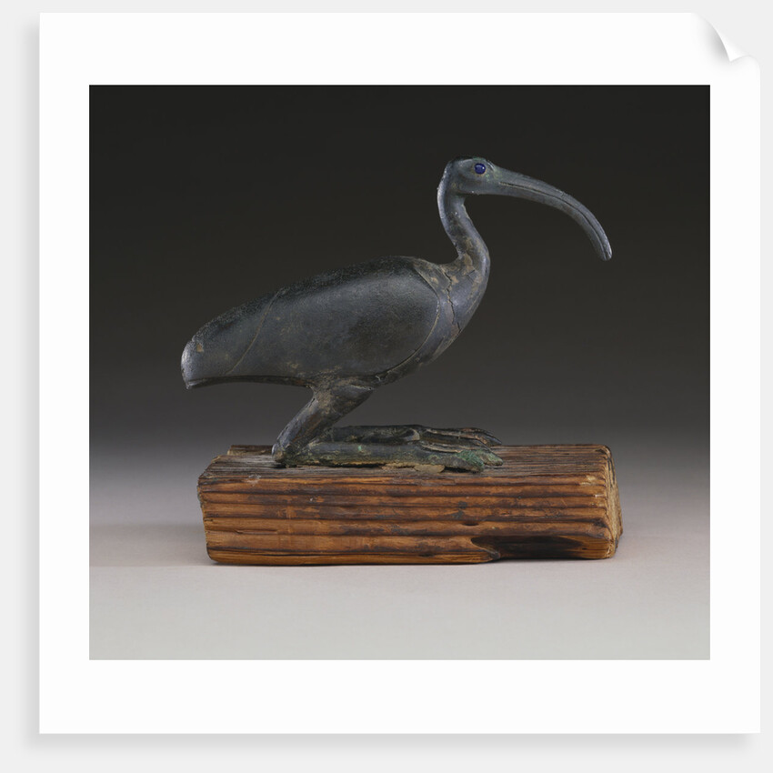 An Egyptian figure of an Ibis by Anonymous