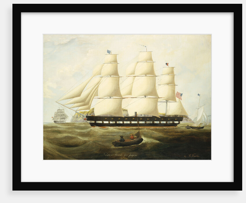 The Niagara bound for Japan by C Fischer
