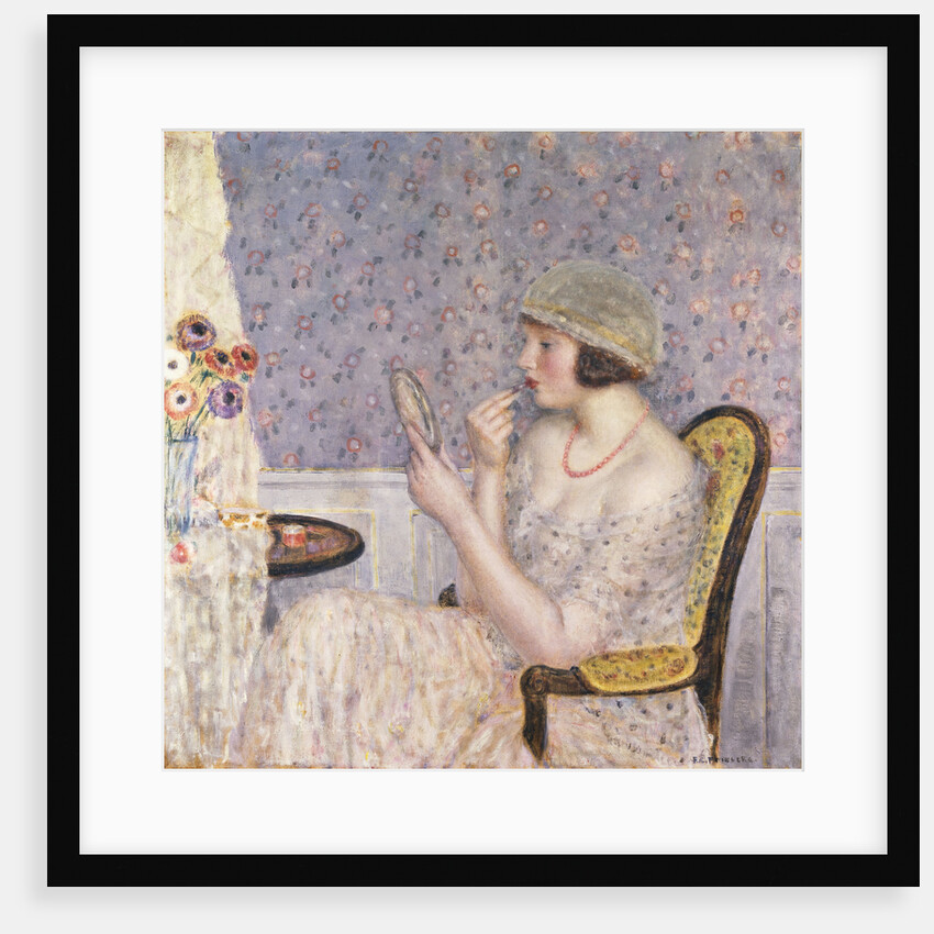 Woman at a Dressing Table by Frederick Carl Frieseke