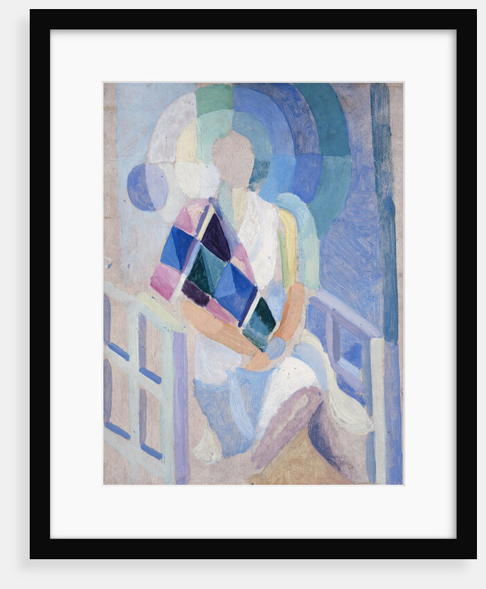 Portrait of Madame Heim, a Study by Robert Delaunay