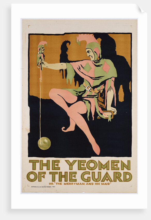 The Yeomen of the Guard poster by Anonymous