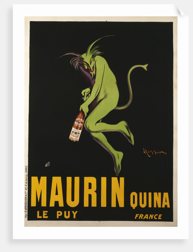 Maurin Quina poster by Leonetto Cappiello