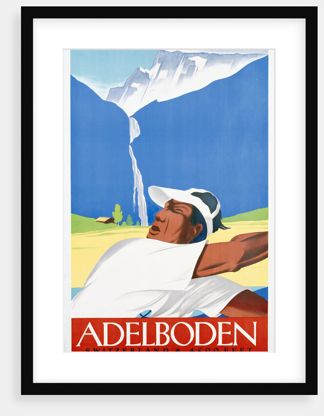 Adelboden poster by Anonymous