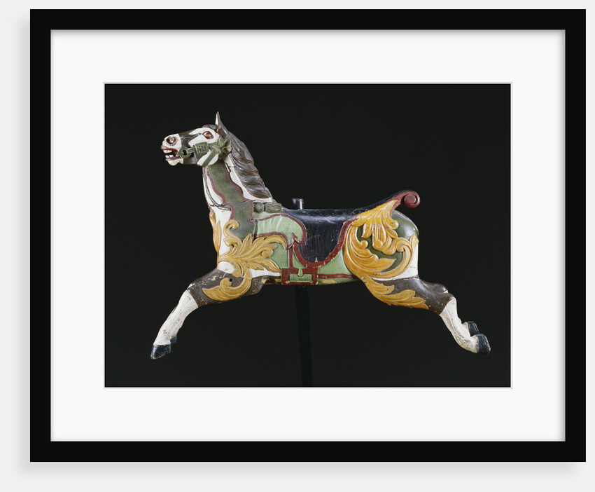 19th century carousel horse by Anonymous