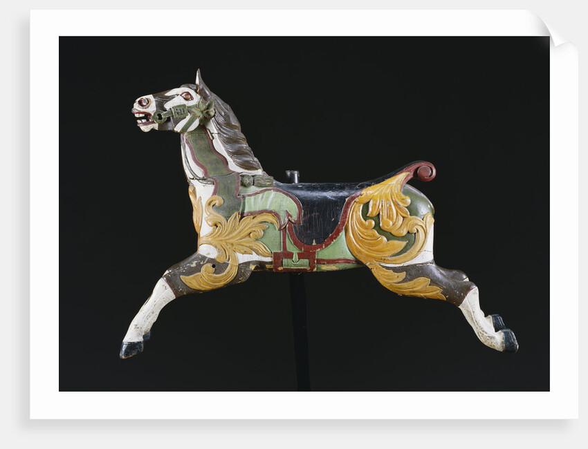 19th century carousel horse by Anonymous