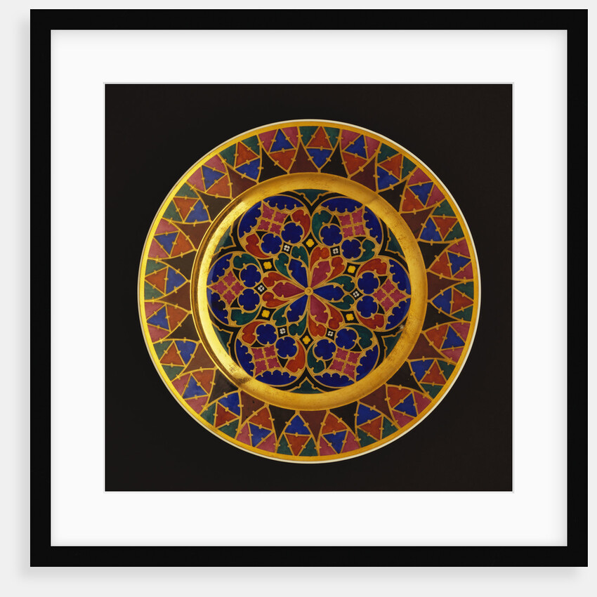 Nicholas I Imperial porcelain dinner-plate by Anonymous