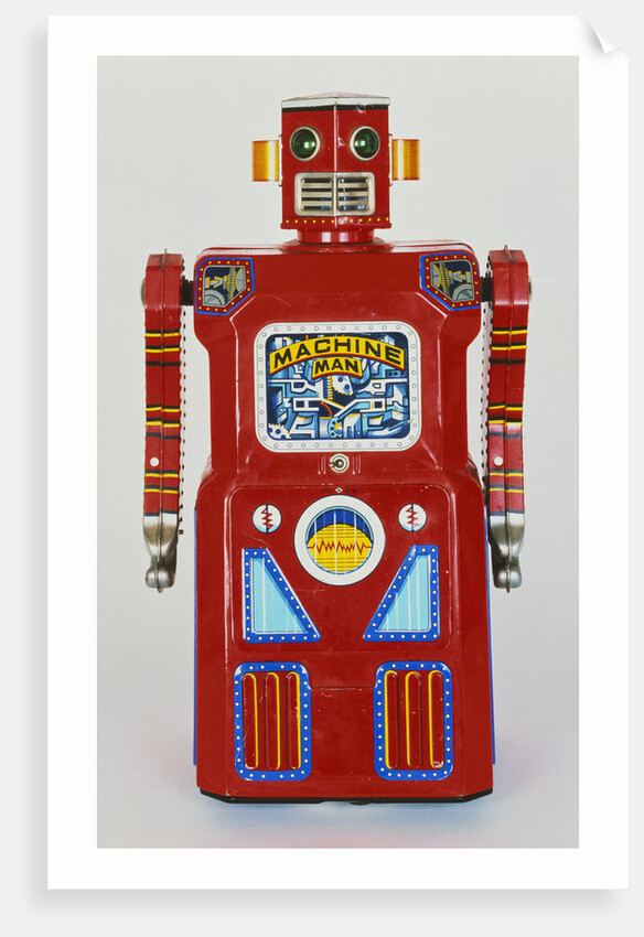 A Masudaya 'Machine Man' robot, the rarest member of the 'Gang of Five' robot series by Anonymous