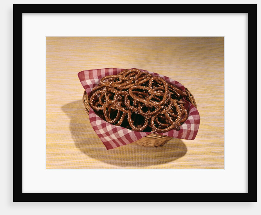 1960s Pretzels Snacks Bowl by Anonymous