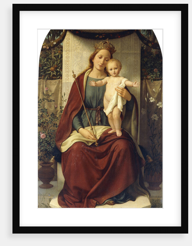 Madonna and Child by Andreas Johann Muller