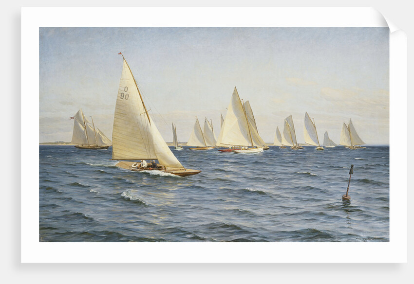 The Race by Axel Johansen