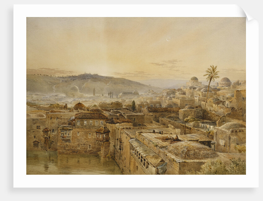 Jerusalem from Mount Zion by Nathaniel Everett Green